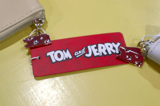 【TOM and JERRY】フラットポーチ2色セット【トムアンドジェリー】